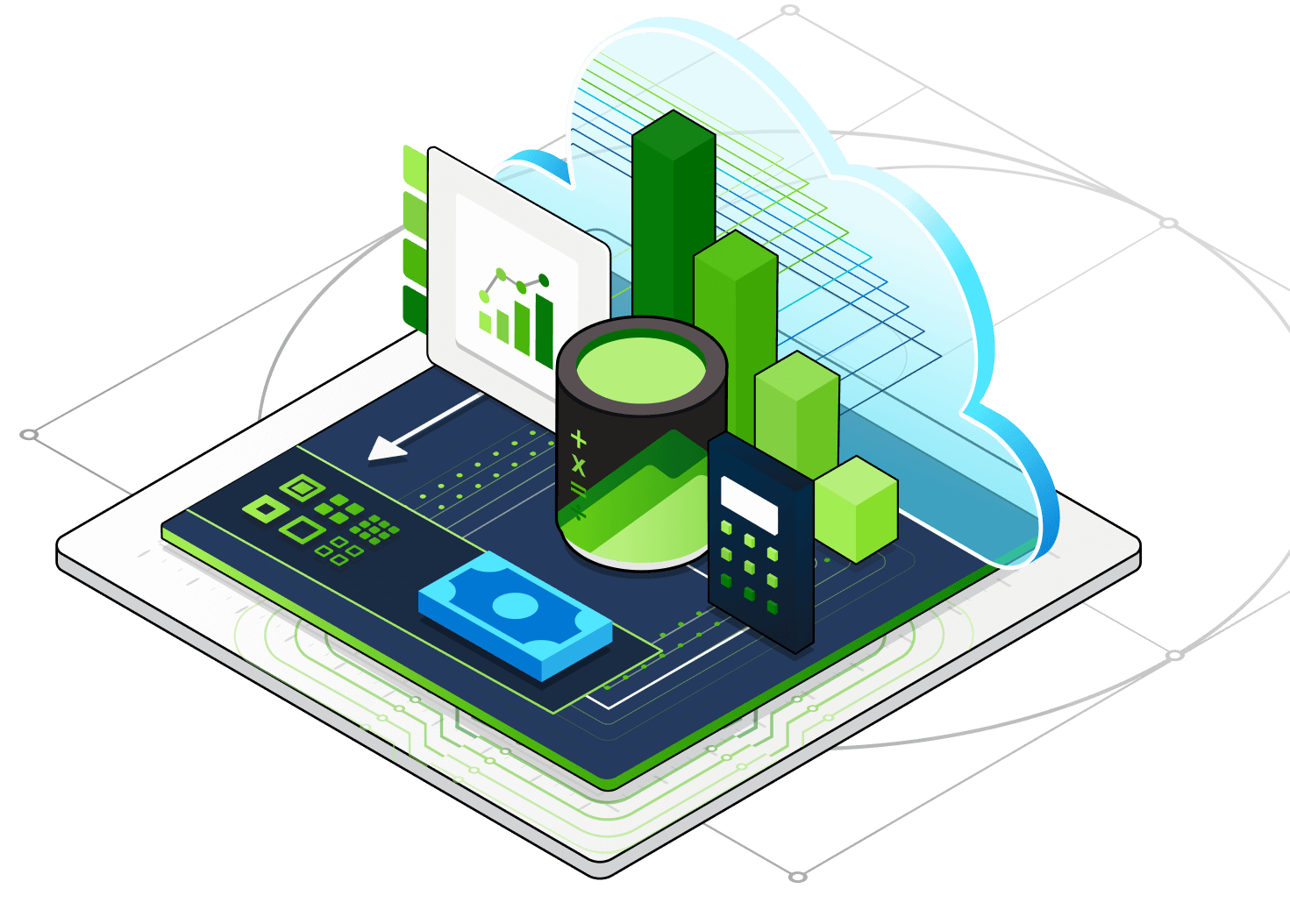 Dynamics 365 Finance illustration